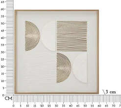 Impression sur toile avec cadre 60x3x60 cm-Mauro Ferretti New