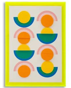 Mauro Ferretti Impression sur toile laquée avec cadre acrylique cm 50x3,3x70