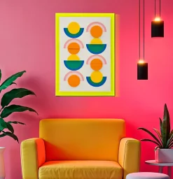 Mauro Ferretti Impression sur toile laquée avec cadre acrylique cm 50x3,3x70