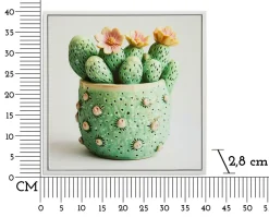 Mauro Ferretti Impression sur toile laquée avec cadre 40x2,8x40 cm