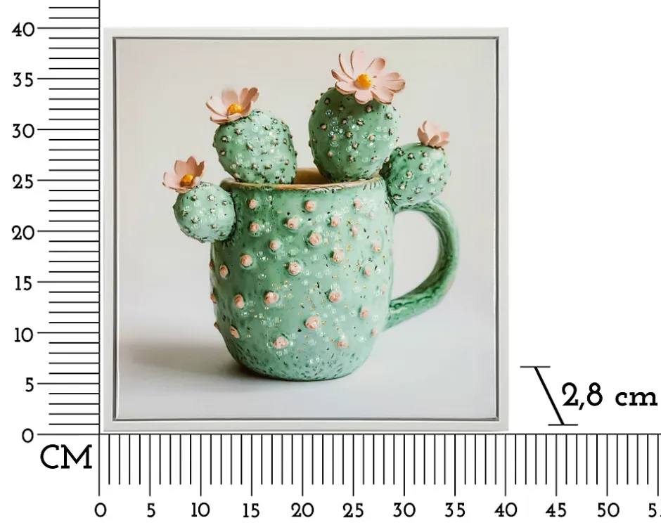 Mauro Ferretti Impression sur toile laquée avec cadre 40x2,8x40 cm