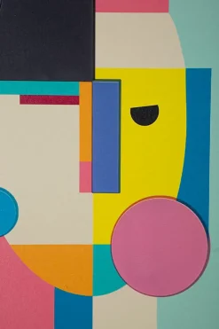 Impression sur toile laquée avec cadre acrylique cm 50x3,3x70-Mauro Ferretti Sale