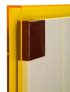 Impression sur toile laquée avec cadre acrylique cm 60x3,3x80-Mauro Ferretti Outlet