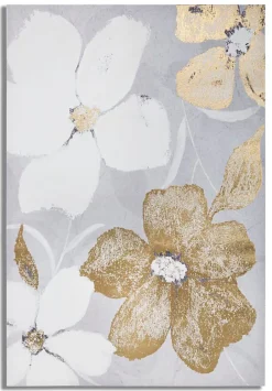 Impression sur toile multicolore fleur cm 80x3x120-Mauro Ferretti Hot