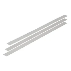 Insert inox adhésif 410 x 20 mm-GoodHome Outlet