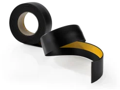 Quest Joint de dilatation en PVC 30x30mm, 5m flexible, bande de dilatation pour tous types de surfaces, noir