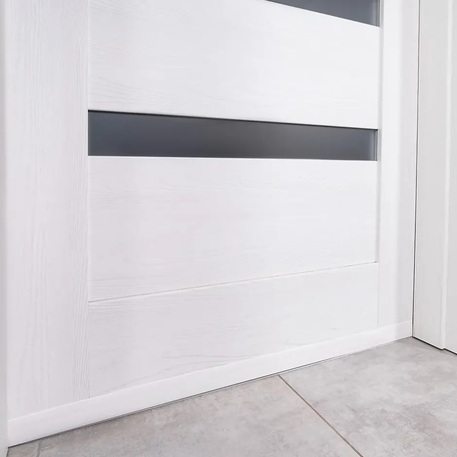 Quest Joint de dilatation en PVC 30x30mm, 5m flexible, bande de dilatation pour tous types de surfaces, noir