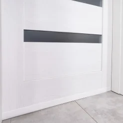 Quest Joint de dilatation en PVC 40x40mm, 5m flexible, bande de dilatation pour tous types de surfaces, noir