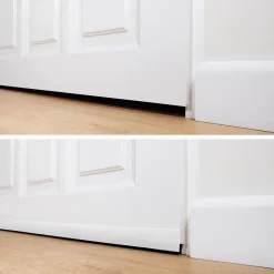 Quest Joint de dilatation en PVC 40x40mm, 5m flexible, bande de dilatation pour tous types de surfaces, noir