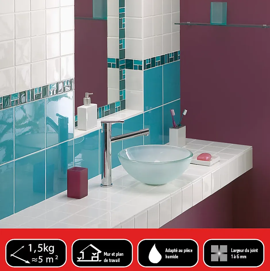 Joint en pâte 1,5 kg écru-Parexlanko Discount