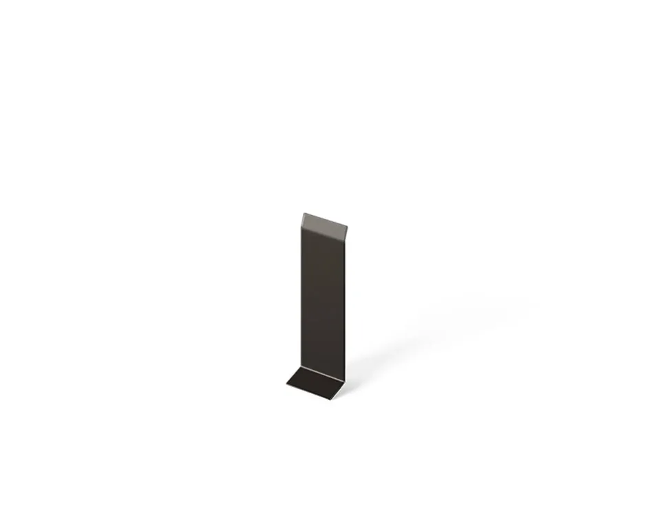 Joint FI en acier inoxydable pour plinthe Noir mat - 100mm x 30mm x 12mm-Ilcom Clearance