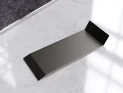 Joint FI en acier inoxydable pour plinthe Noir mat - 100mm x 30mm x 12mm-Ilcom Clearance