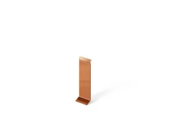Ilcom Joint FI en acier inoxydable pour plinthe Cuivre poli - 100mm x 30mm x 12mm