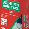 Parexlanko Joint fin pour carrelage mur et sol blanc 20 kg