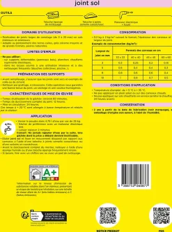 Joint sol intérieur et extérieur gris ciment Weber 25kg-Weber Saint-Gobain Clearance