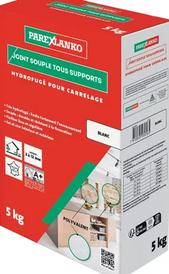 Joint souple tous supports blanc 5 kg-Parexlanko
