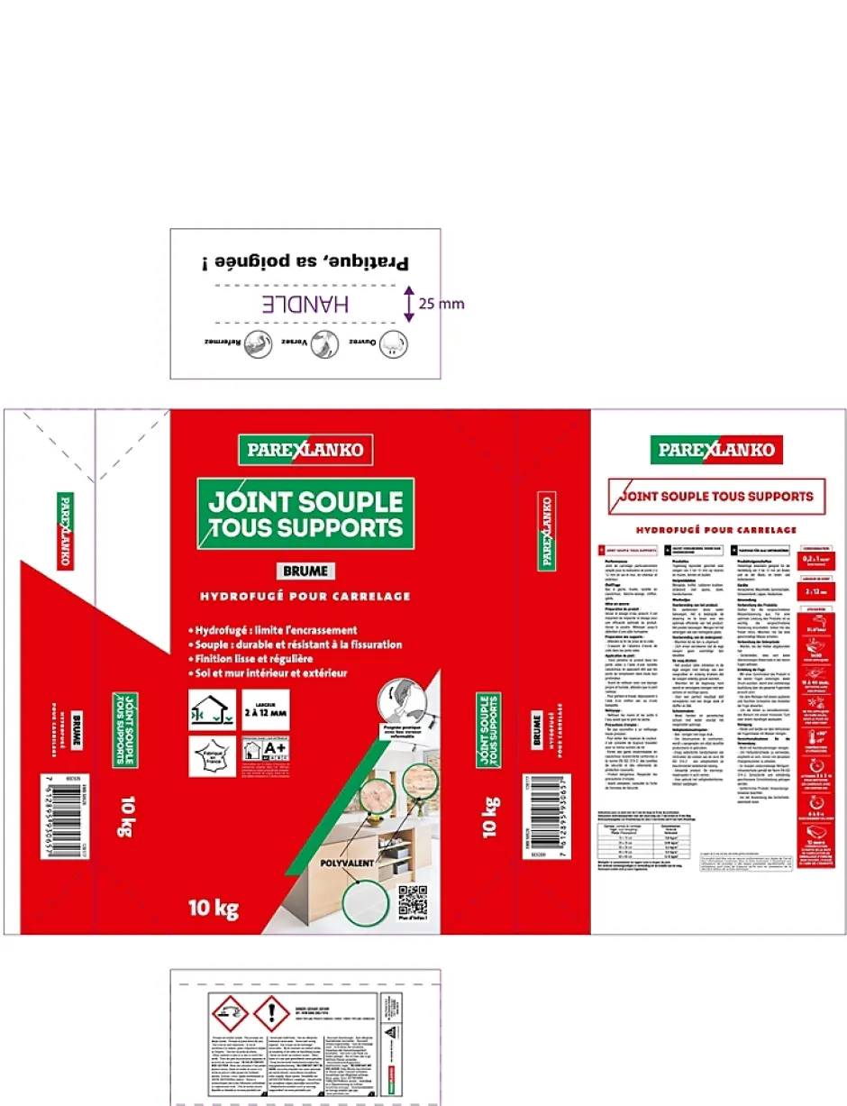 Joint souple tous supports brume 10 kg-Parexlanko Sale