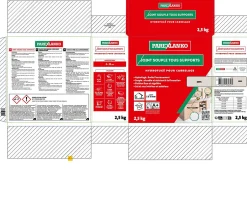 Parexlanko Joint souple tous supports gris 2,5 kg