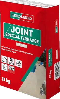 Parexlanko Joint spécial terrasse ton pierre 25 kg