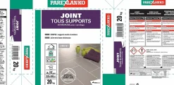 Parexlanko Joint tous supports 20 kg ciment