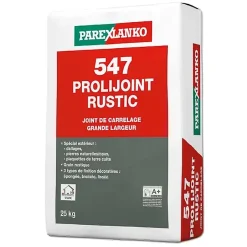 Parexlanko Joint traditionnel ton pierre - 547 - sac de 25 kg (vendu à la pièce)