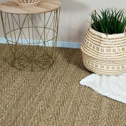 Jonc de mer - Assam - Chevron - Rouleau de 2m x 12m-Décoweb