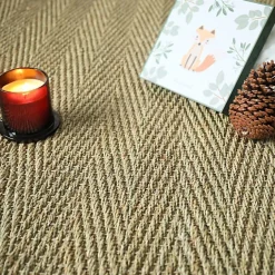 Jonc de mer - Assam - Chevron - Rouleau de 2m x 19m-Décoweb