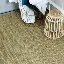 Jonc de mer - Bihar - Fin chevron - Rouleau de 2m x 5m-Décoweb New