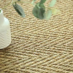 Décoweb Jonc de mer - Bihar - Fin chevron - Rouleau de 2m x 2m