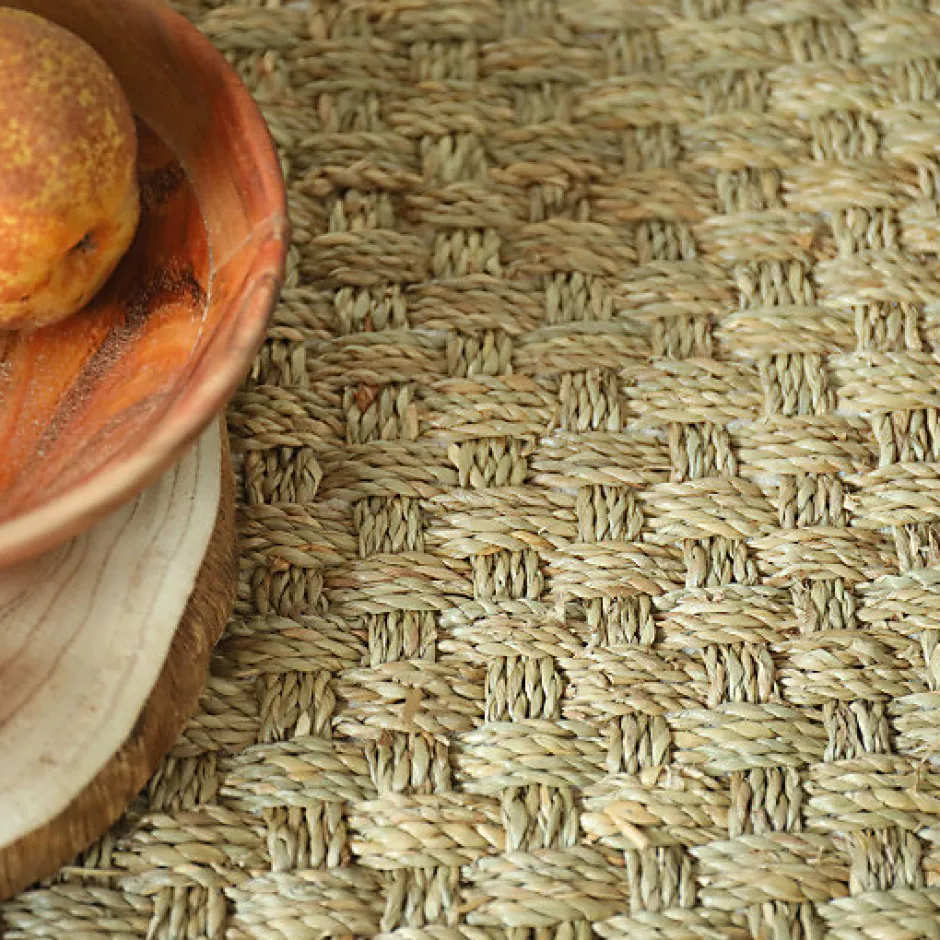 Jonc de mer - Chennai - Natté 4x4 - Rouleau de 2m x 6m-Décoweb New