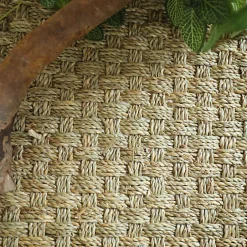 Décoweb Jonc de mer - Chennai - Natté 4x4 - Rouleau de 2m x 4m