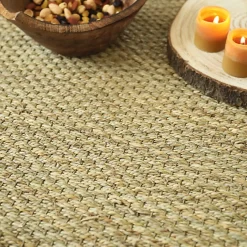 Décoweb Jonc de mer - Kalapa - Fin Panama - Rouleau de 2m x 4m