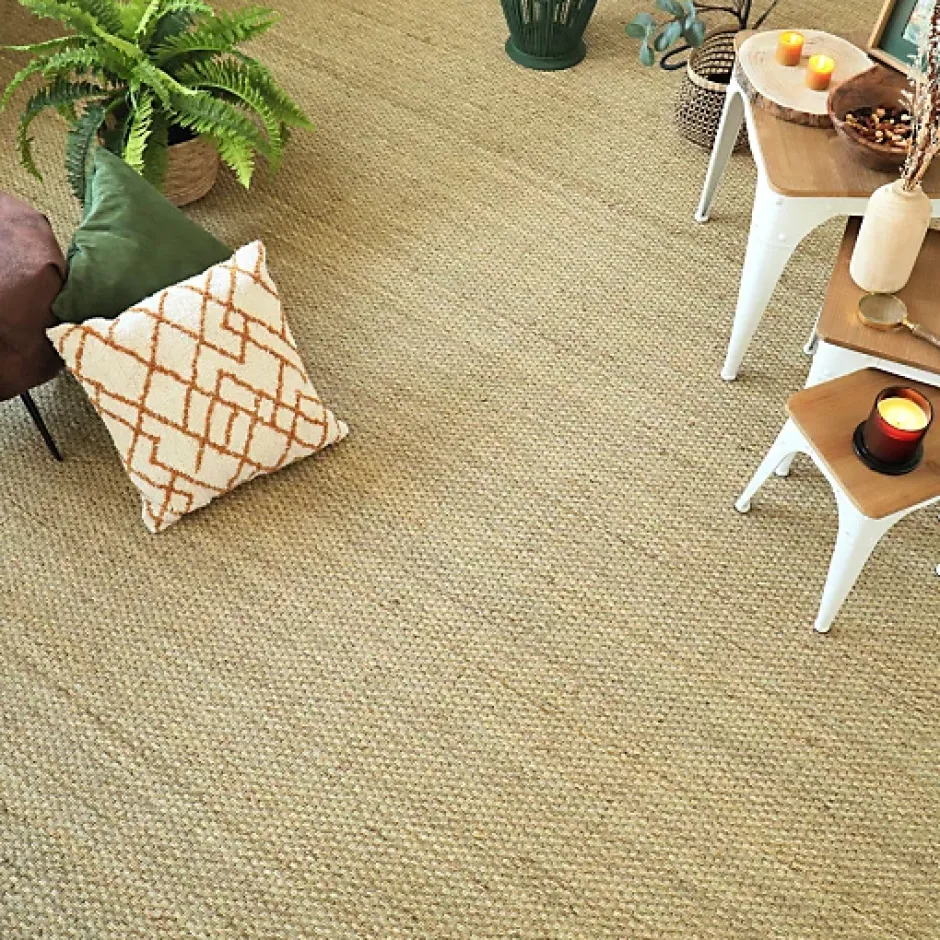 Décoweb Jonc de mer - Kalapa - Fin Panama - Rouleau de 2m x 3m