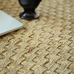 Jonc de mer - Paro - Fin Natté 4x4 - Echantillon 15 x 20 cm-Décoweb Best