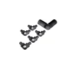 Kit angle variable pour tubes et main courante Prestio anthracite RAL7016-Kordo New