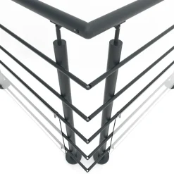 Kit articulation pour garde corps Oxalis gris-Alumin'home Online