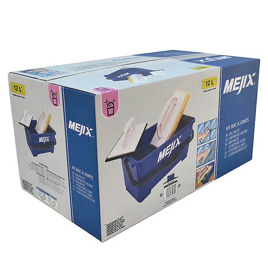 Kit Bac À Joint 10l Taloches Éponge Et Caoutchouc 185930-Mejix Clearance