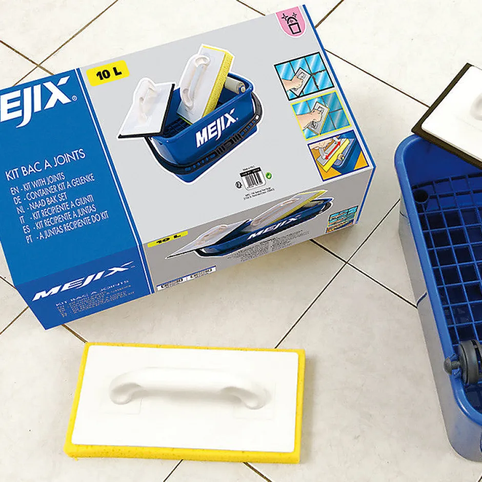 Kit Bac À Joint 10l Taloches Éponge Et Caoutchouc 185930-Mejix Clearance