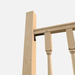 Kordo Kit balustres pour garde-corps bois 1,93m, Royal