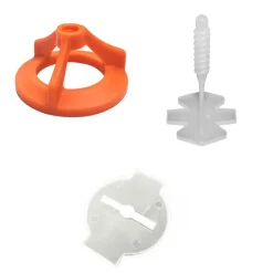 Kit Croisillons Autonivelants à visser 600 pcs (200 Croisillons 2 mm + 200 Cadrans HI-FIX + 200 Bagues de Protection) - Diamwood- Discount