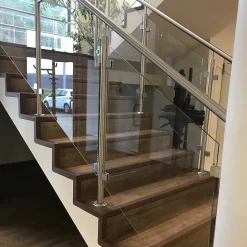 Quest KIT de finition pour escaliers en PVC, noir, 1m