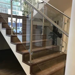 Quest KIT de finition pour escaliers en PVC, gris foncé, 1m