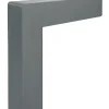 KIT de finition pour escaliers en PVC, gris foncé, 1m-Quest Outlet