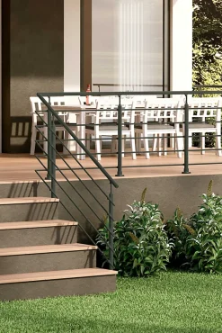 Sogem Kit de fixation d'angle anthracite ral 7018