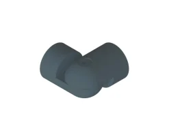 Sogem Kit de fixation d'angle anthracite ral 7018