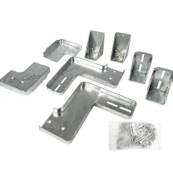 Kit de fixation de deux marches Stroomi acier-Fortia Hot