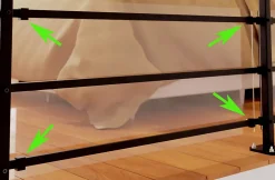 Kit de fixation pour plaque de protection-Alumin'home Best