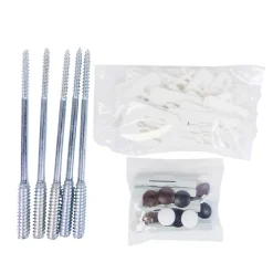 Kit de fixation pour pose en tunnel et feuillure de fenêtre et porte fenêtre-Acbat