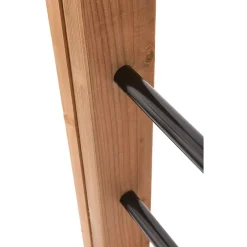 Kit de remplissage pour garde-corps avec traverses et tubes pose à plat, Moka-Kordo