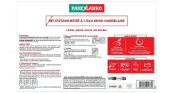 Parexlanko Kit d'étanchéité à l'eau sous carrelage murs et sol GP 7m2